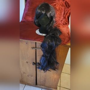 Super Long Dark Wig NWOT